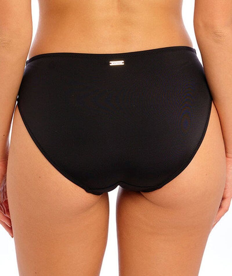 Fantasie Swim East Hampton Mid Rise Bikini Brief - Black Swim