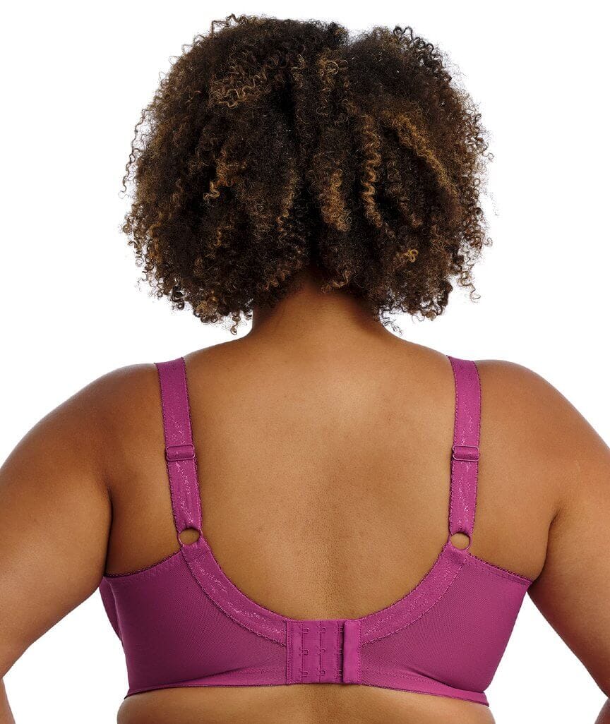 Goddess Keira Underwired Banded Bra - Mulberry Bras