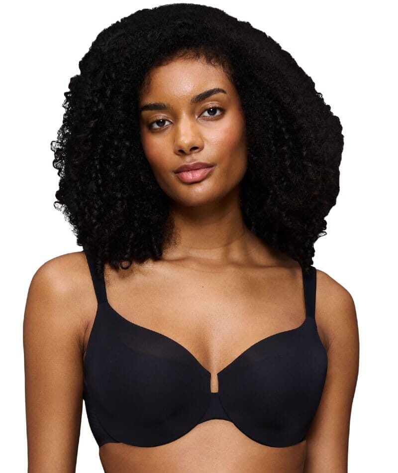 Triumph Body Make-up Illusion Cuvre Underwired Bra - Black Bras