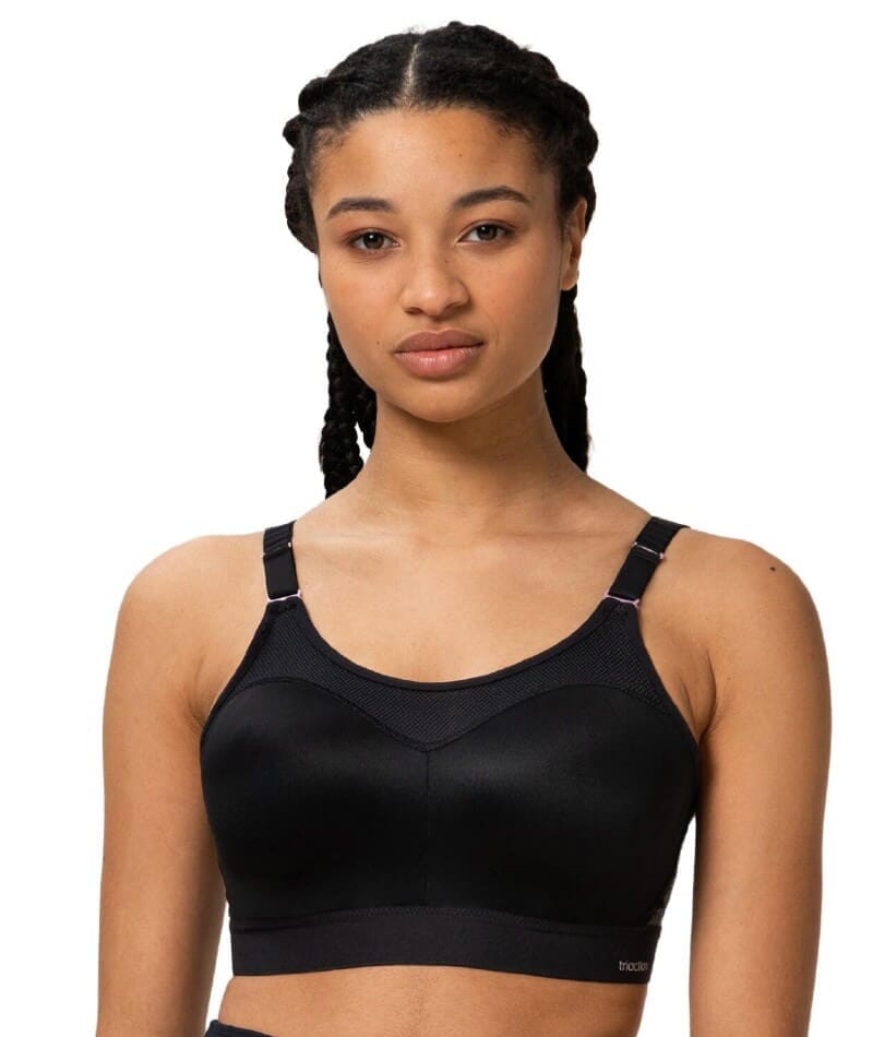 Triumph Triaction Control Lite Minimiser Sports Bra - Black Bras 32C