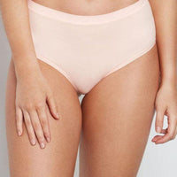Bendon Seamless High Rise Brief - Impatiens Pink
