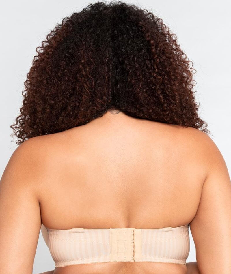 Curvy Kate Luxe Strapless Bra - Biscotti Bras 28D