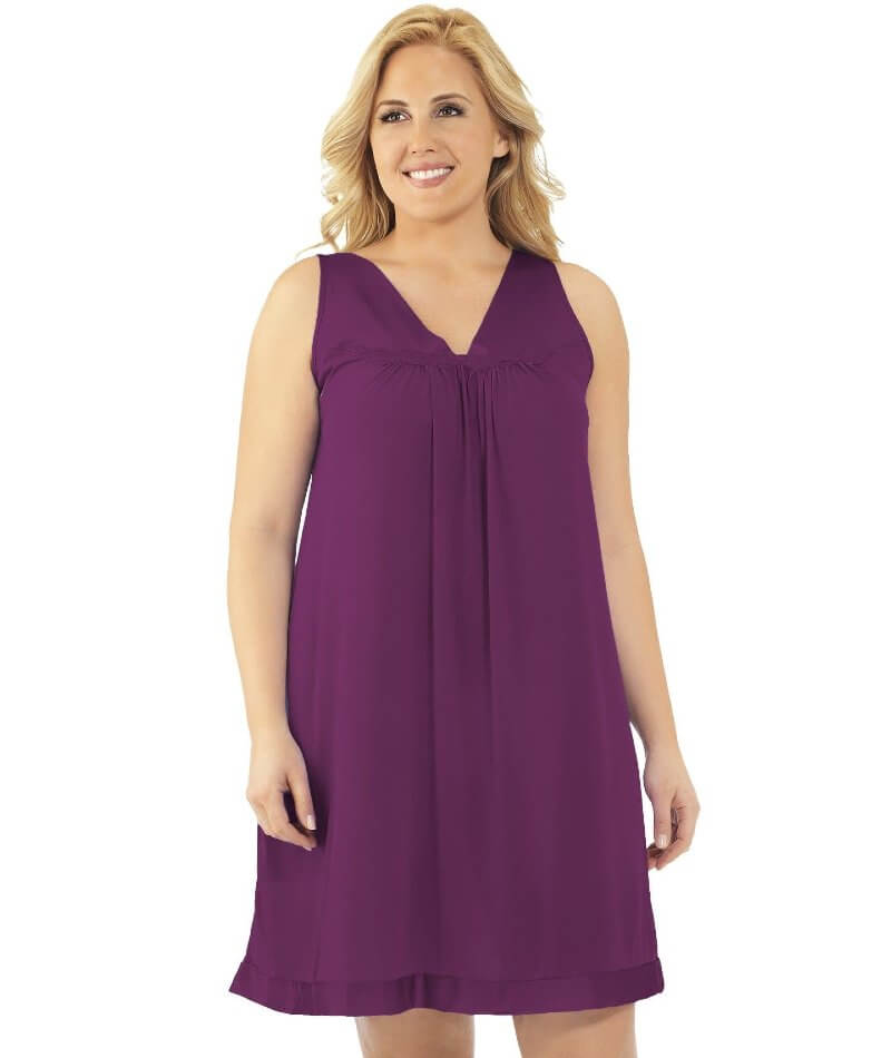 Exquisite Form Short Gown - Amaranth Sleep / Lounge