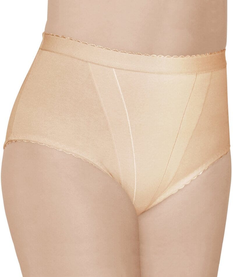 Form Flex® Single Medium Control Cotton Shaping Panty - Nude Shapewear