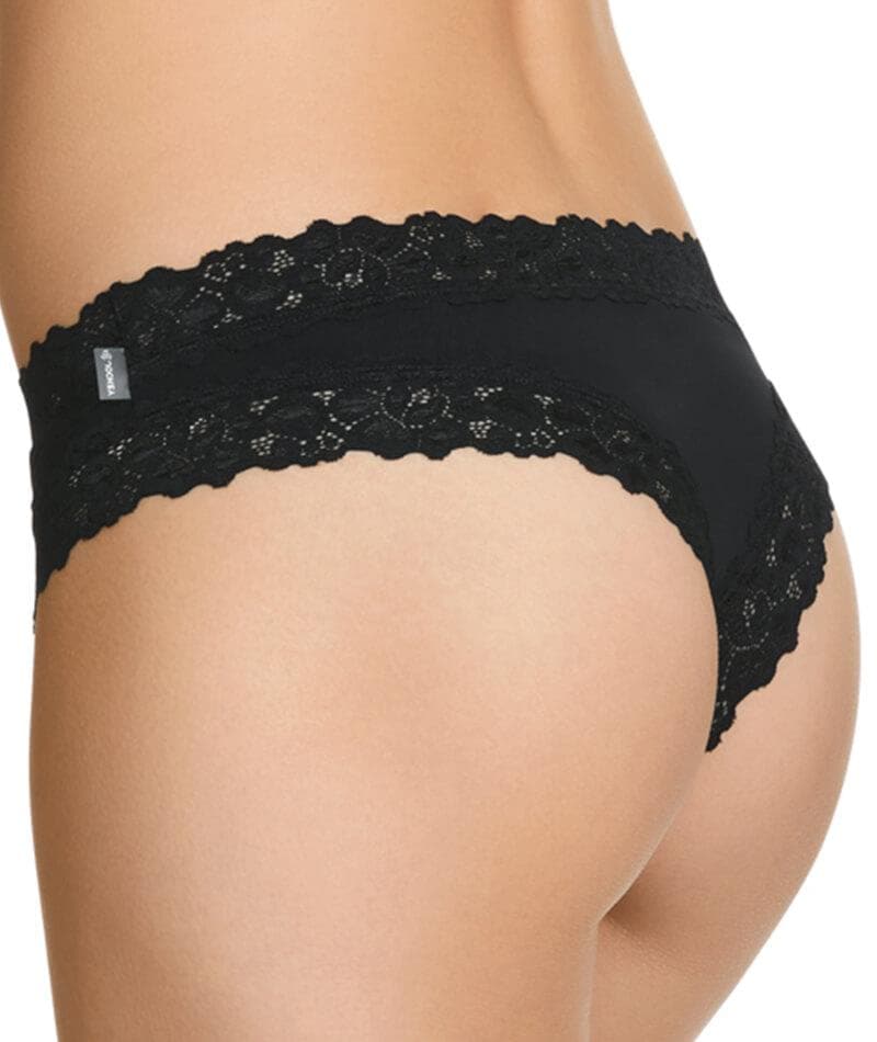 Jockey Parisienne Classic Cheeky Brief - Black Knickers 8 