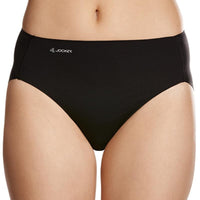 Jockey No Panty Line Promise Next Generation Microfibre Hi Cut Brief - Black