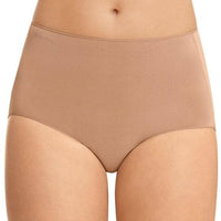 Jockey No Panty Line Promise Tactel Full Brief - Flesh