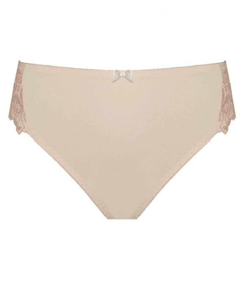 Fayreform Coral High Cut Brief - Latte Knickers