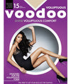 Voodoo Shine Voluptuous Comfort Sheers 3 Pack - Jabou Hosiery