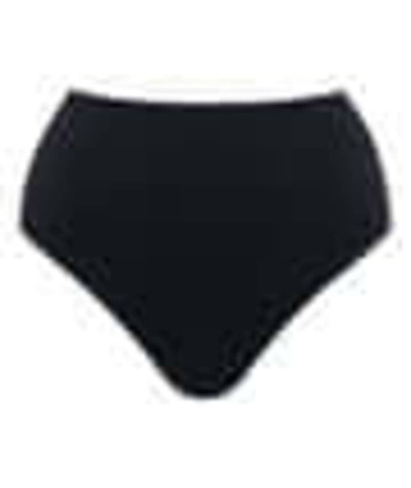 Curvy Kate Jet Set High Waist Bikini Brief -Black Swim