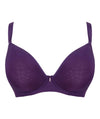 Curvy Kate Smoothie Spacer T-Shirt Plunge Bra - Deep Purple