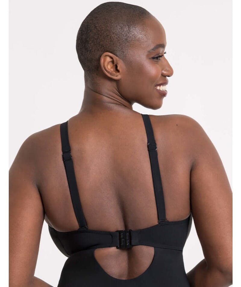 Curvy Kate Zip Tide Wire Free Multiway One Piece Swimsuit - Black Swim