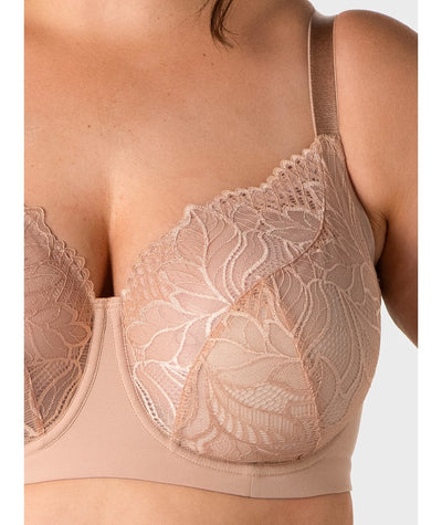 Evolve Refined Flexi-Wired Full Cup Bra - Cashmere
