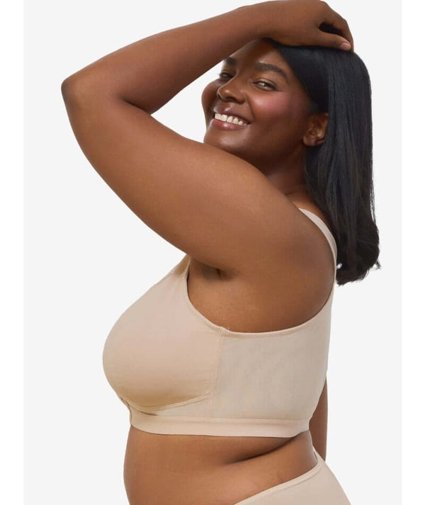 Leading Lady Harper Plus Size Back Smoothing Wire-free Front Close