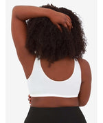 Leading Lady Laurel Wire-free Front Close Comfort Bra - White