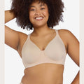Leading Lady Brigitte Molded Padded Seamless Wire-free Bra - Sand