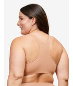 Leading Lady The Serena Wire-free Crop Top - Mocha