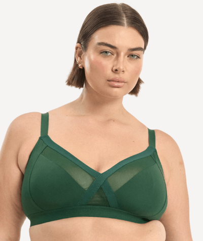 Nala Support Wirefree Bralette - Poison Ivy