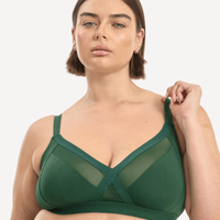 Nala Support Wirefree Bralette - Poison Ivy