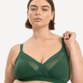 Nala Support Wirefree Bralette - Poison Ivy