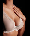Natori Feathers Lightly Padded Wired Plunge Bra - Cafe Bras