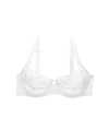 Natori Statement Supportive Full Figure Underwired Lace Bra - White Bras