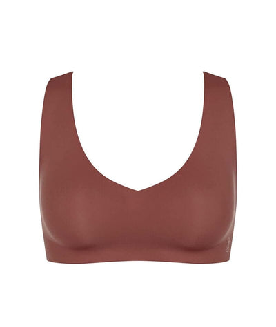 Sloggi ZERO Feel 2.0 Wire-free Bralette - Burnt Henna Bras