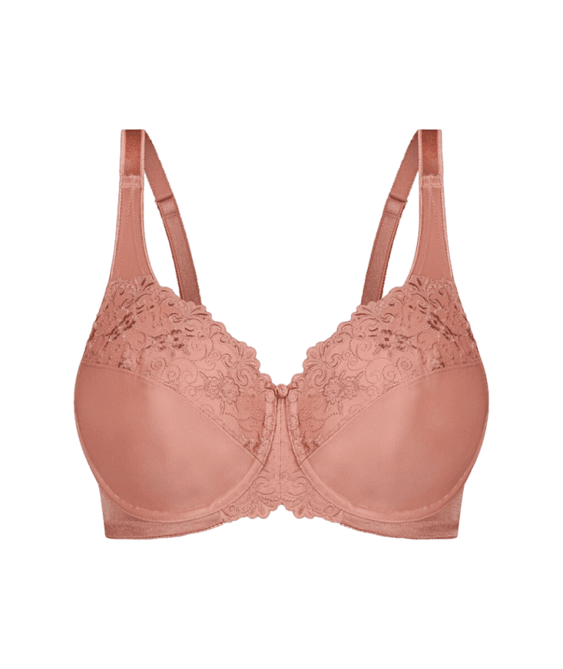 Triumph Embroidered Minimizer Bra - Indian Summer Bras