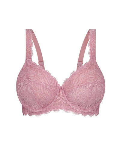 Triumph Essential Lace Balconette Bra - Sunrose Pink Bras