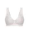 Triumph Essential Lace Wire-free Bra - White Bras