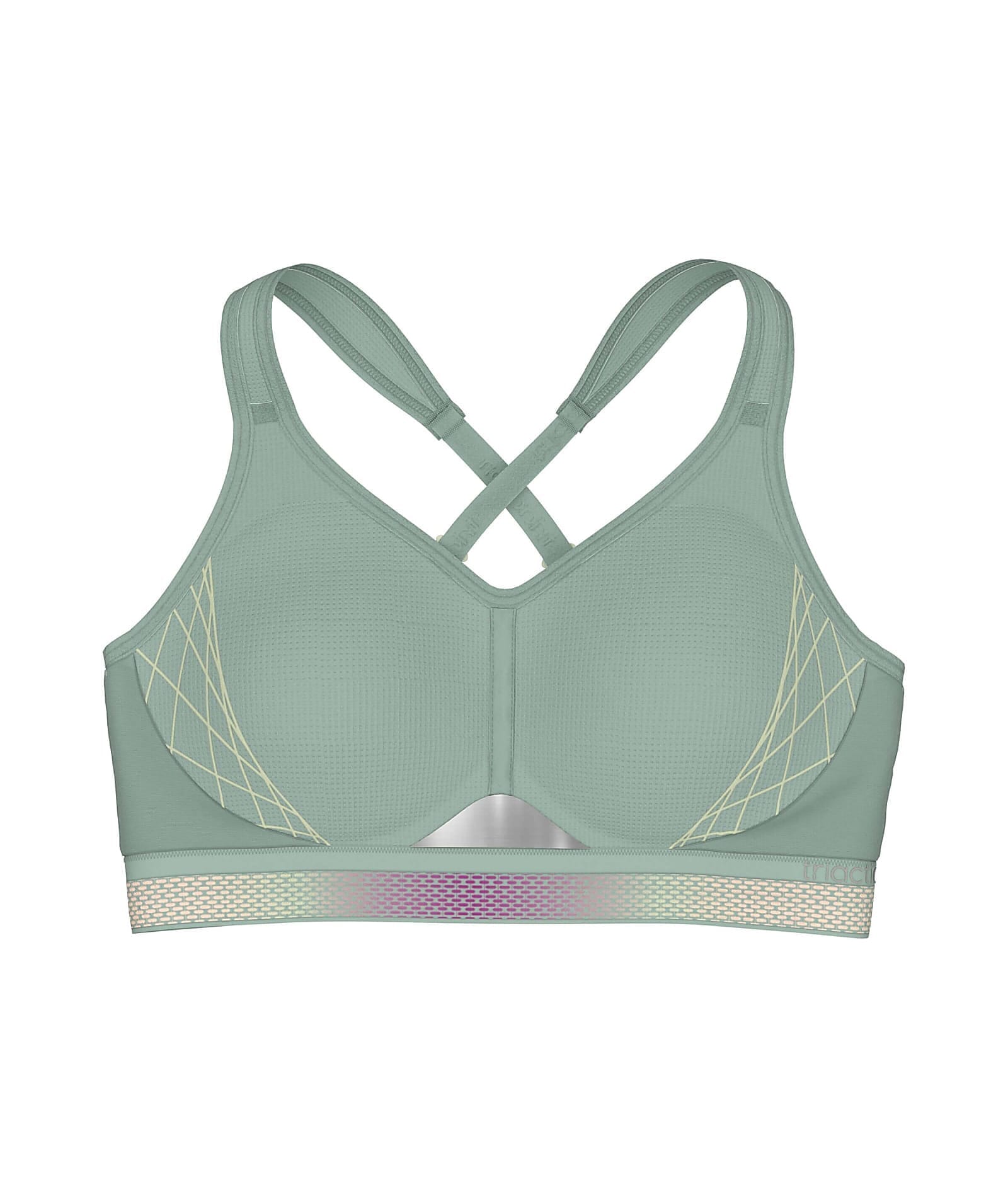 Triumph Triaction Cardio Flow Wire-free Sports Bra - Absinthe Bras