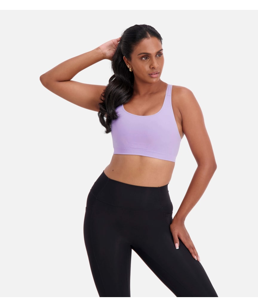Triumph Triaction Ultra Seamfree Sports Bra - Sweet Lavender