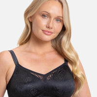 Triumph Lacy Minimiser Wire-free Bra - Black