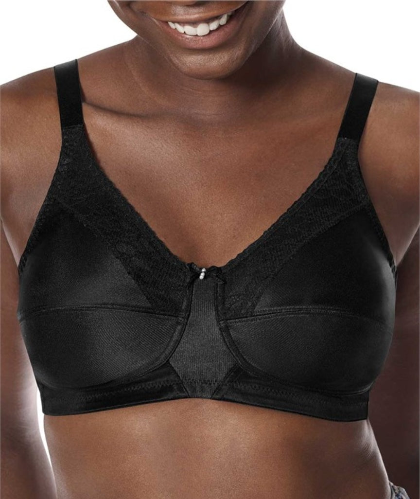 Amoena Nancy Wire-Free Bra - Black