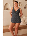 Artesands Zig Zag Delacroix Cross Over D-G Cup Swimdress - Black Swim