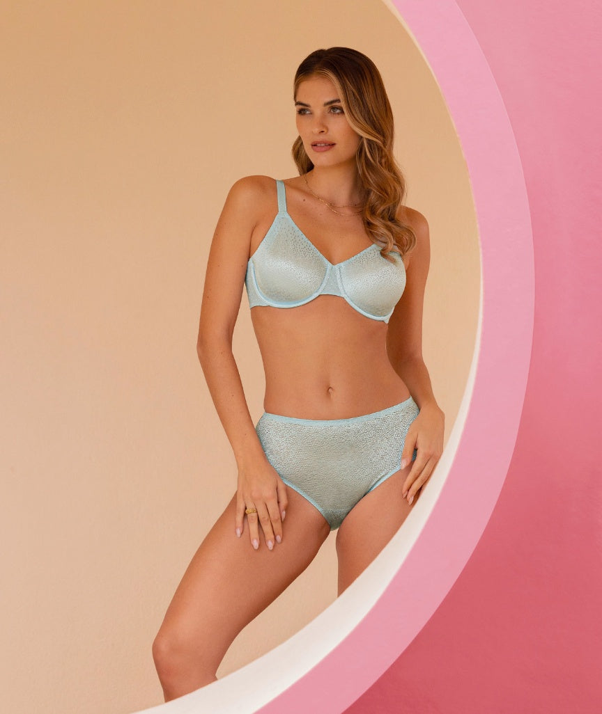 Wacoal Back Appeal Underwired Bra - Soft Sky