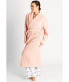 Ava & Audrey Betty Jacquard Fleece Robe - Blush Sleep / Lounge