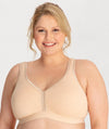 Ava & Audrey Faye Cotton Wire-free Support Bra - Frappe Bras