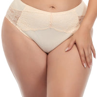 Ava & Audrey Florence Lace & Micro Full Brief - Beige