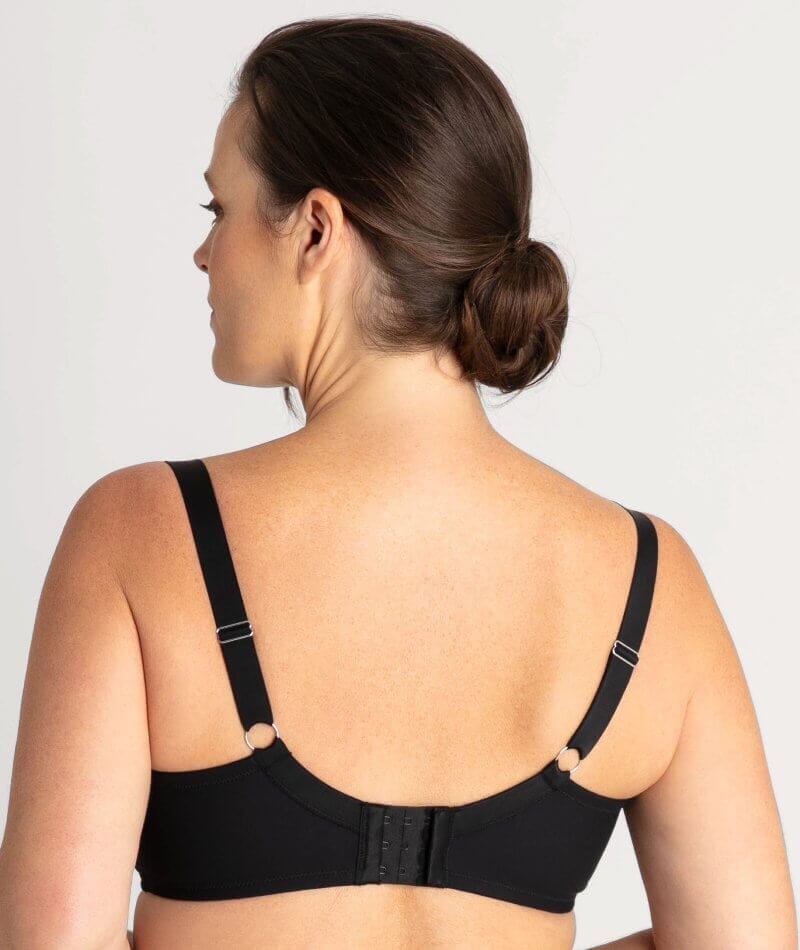 Ava & Audrey Jacqueline Full Cup Underwired Bra 2 Pack - Black/Blush Bras 