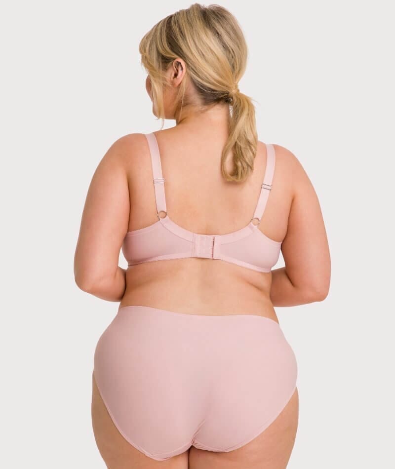 Ava & Audrey Jacqueline Full Cup Underwired Bra 2 Pack - Black/Blush Bras 