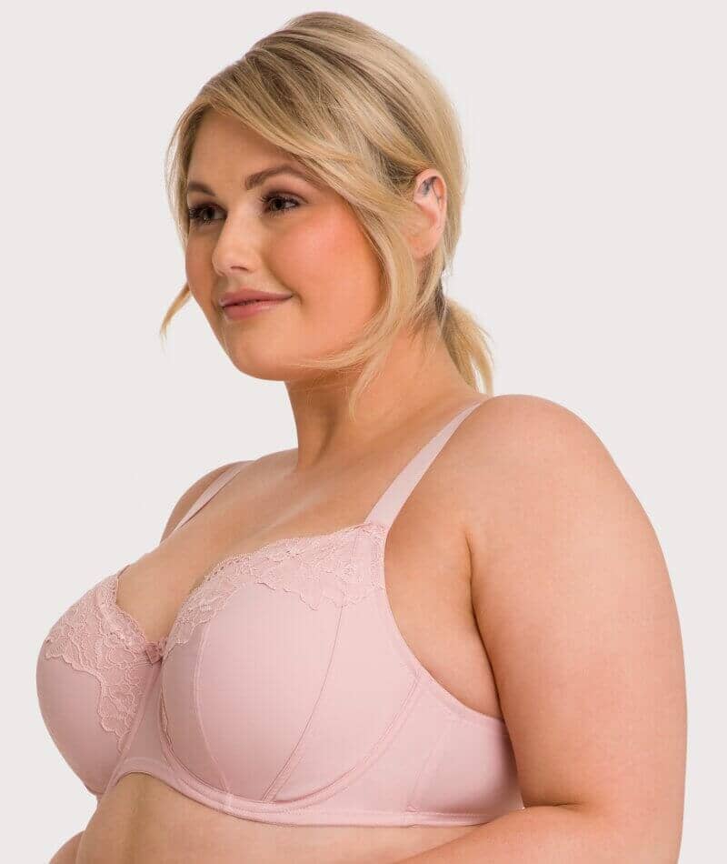 Ava & Audrey Jacqueline Full Cup Underwired Bra 2 Pack - Black/Blush Bras 