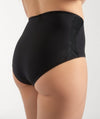 Ava & Audrey Jacqueline Smoothing Full Brief with Lace - Black Knickers