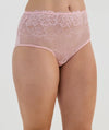 Bendon All Lacey Full Brief - Silver Pink Knickers