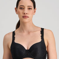 Bendon Damask Contour Underwire Bra - Black