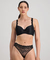 Bendon Damask Contour Underwire Bra - Black Bras
