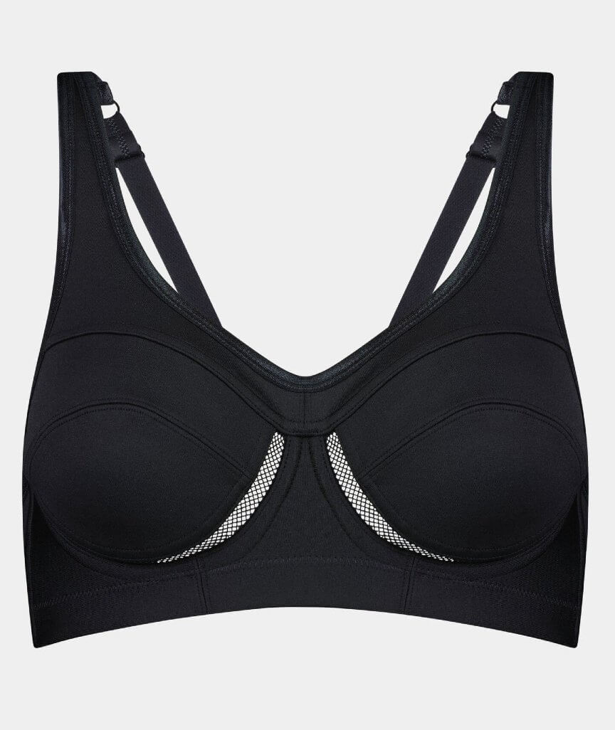Bendon First Generation Underwire Sports Bra - Black