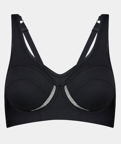 Bendon First Generation Underwire Sports Bra - Black