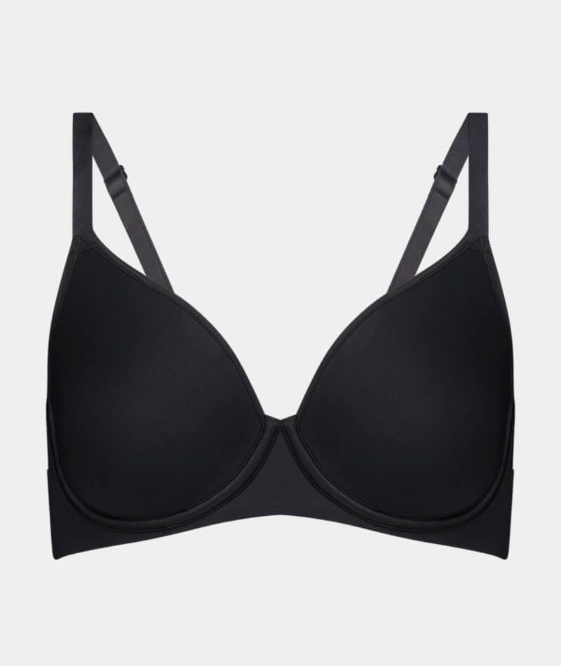 Bendon Flawless Form Contour Bra - Black - Curvy Bras