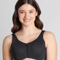 Bendon Motion Wire-Free Front Opening Bra - Black